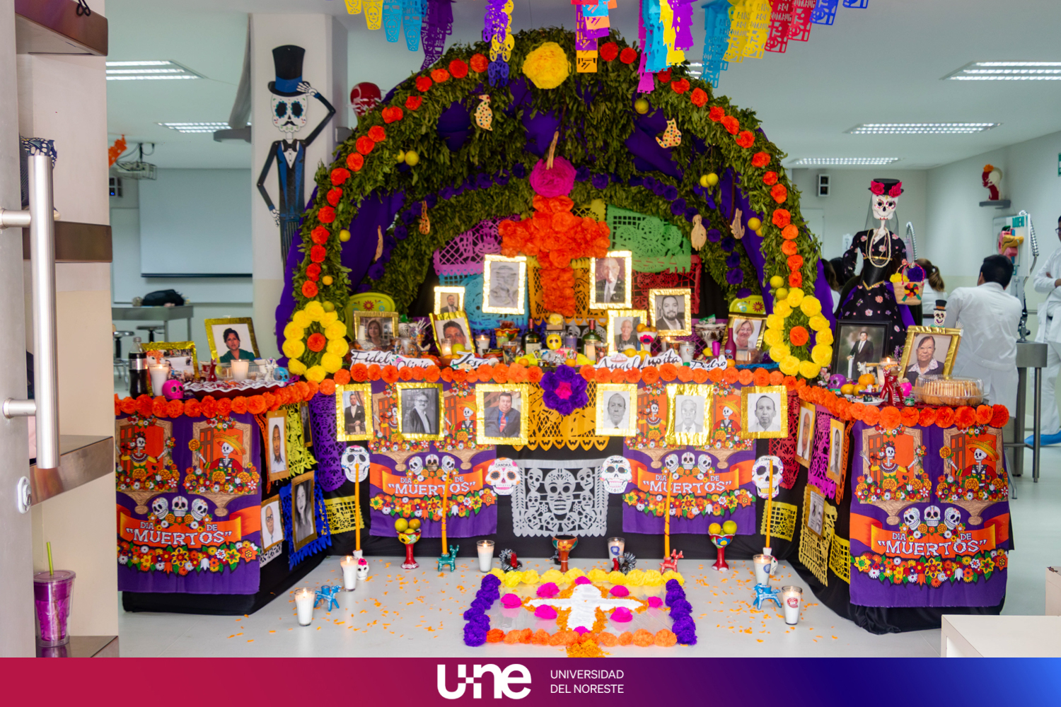 UNEは色彩、伝統、創造性に満ちたイベントで死者の日を記念します