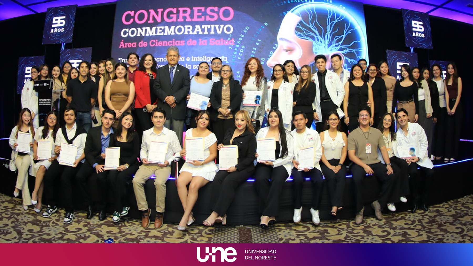 UNE reconoce la excelencia académica en las XXXVI Jornadas Científicas ...